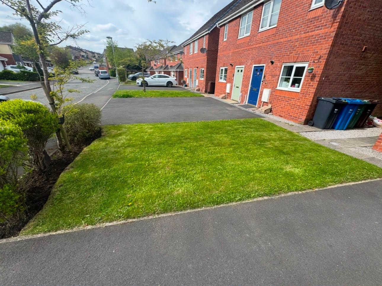 A garden maintained by Lomax Gardening Services